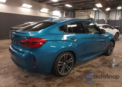 2016 BMW X6 M из США, поврежденный, VIN 5YMKW8C55G0R43581